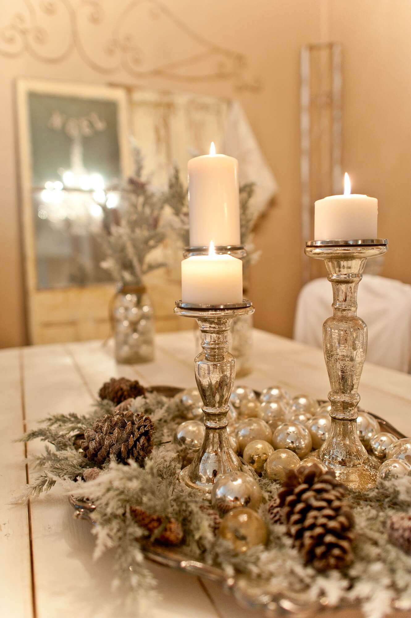 28 Best DIY Christmas Centerpieces Ideas And Designs For 2020   12 Diy Christmas Centerpiece Ideas Homebnc 