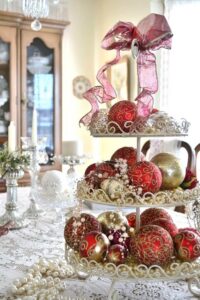 21 Best Christmas Cake Stand Decorating Ideas and Designs for 2021