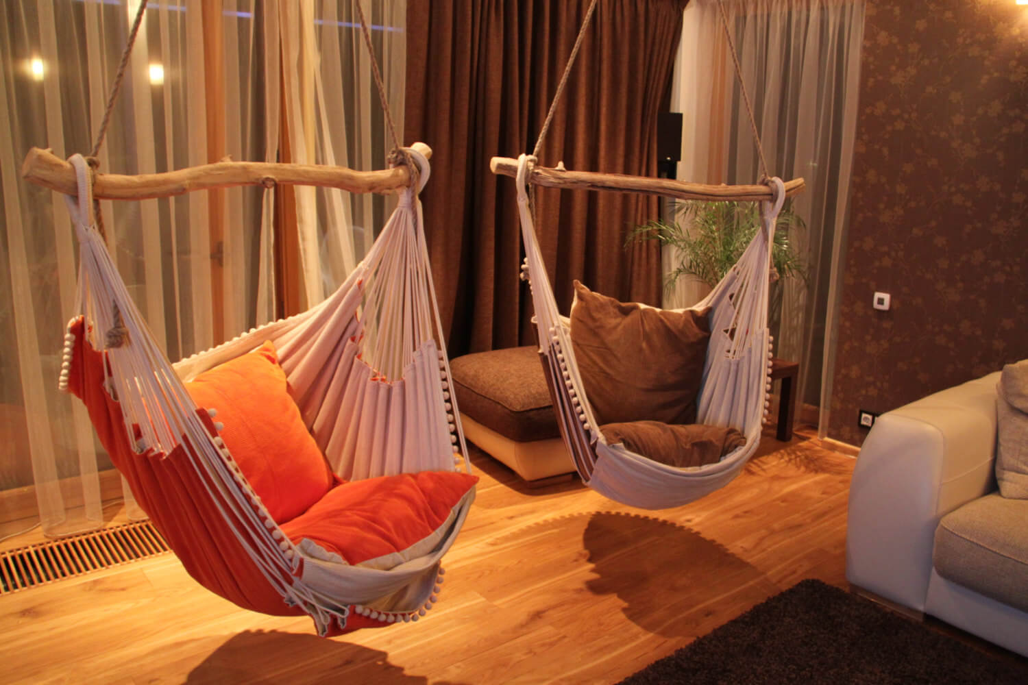 Hammock Chair With Washable Cushion Cases