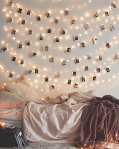 Polaroid-style Instagram Wall Art With Twinkle Lights — Homebnc Polaroid-style Instagram Wall Art With Twinkle Lights — Homebnc