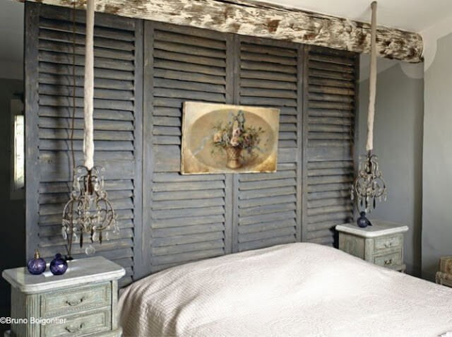 Old-world Style Headboard And Room Divider
