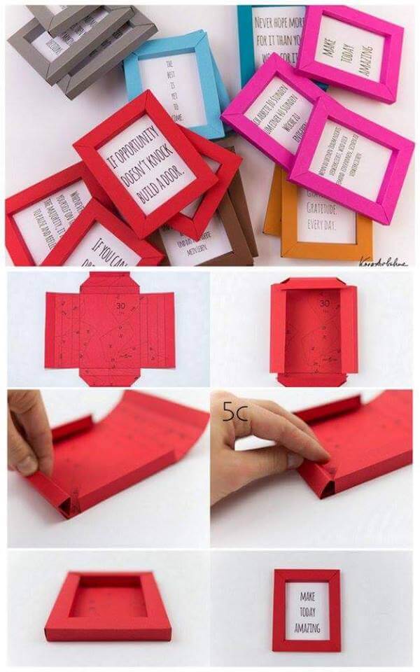 how to make photo frame