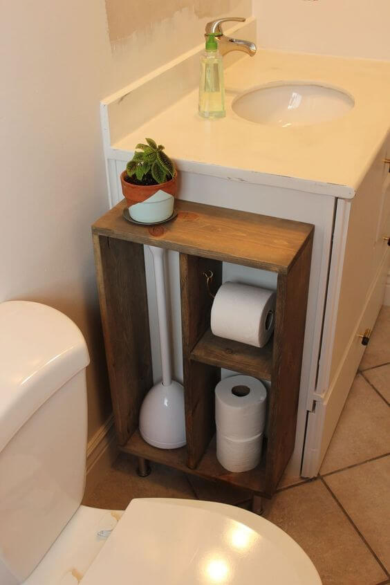 Build a Freestanding Bathroom Cabinet