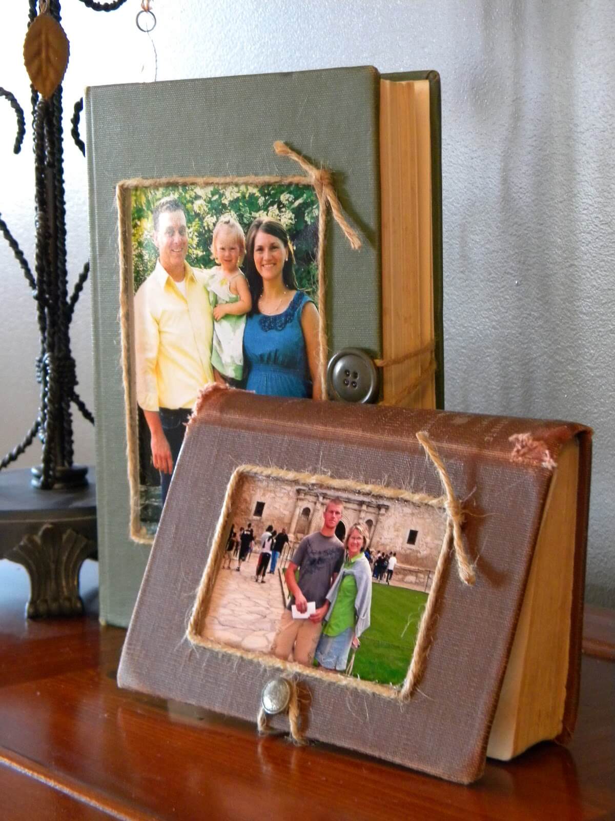 20 Inventive DIY Picture Frame Ideas