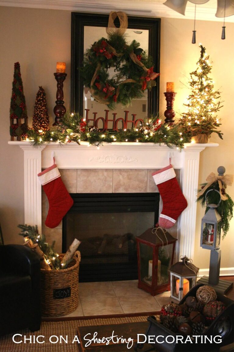 32 Best Christmas Mantel Decoration Ideas And Designs For 2021