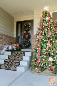 Front Porch Traditional Christmas Tree Homebnc Front Porch Traditional Christmas Tree