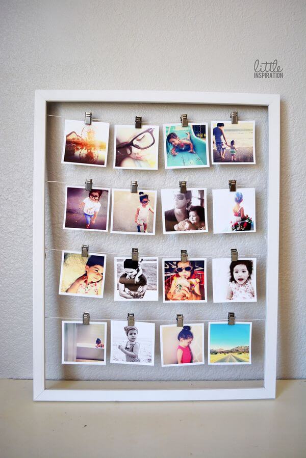 28 Best DIY Photo and Picture Frame Crafts (Ideas and ...