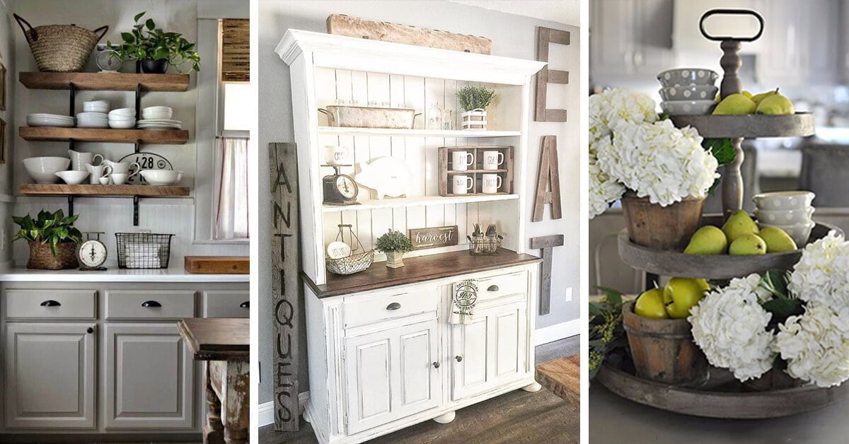 50 Best Farmhouse Kitchen Decor And Design Ideas For 2021