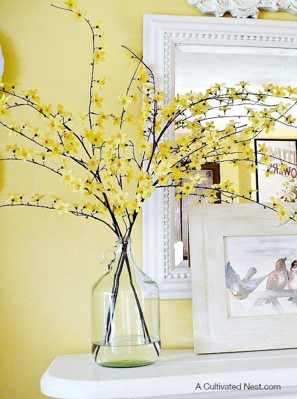 Fill a Vase with Beautiful Floral Branches