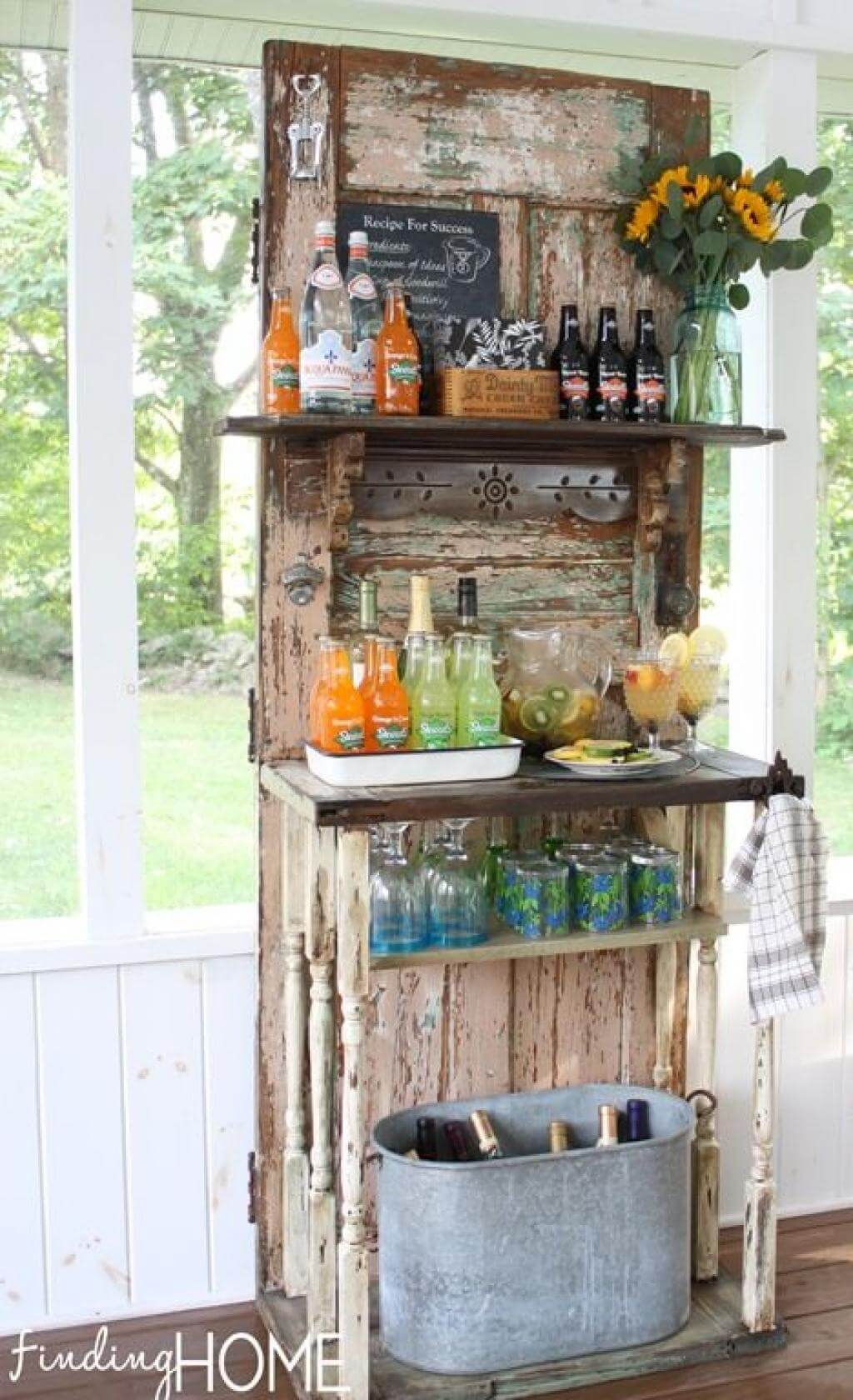 33 Best Repurposed Old Door Ideas And Designs For 2020