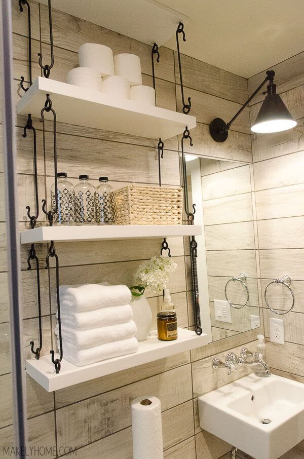 Unique Storage Ideas for a Small Bathroom