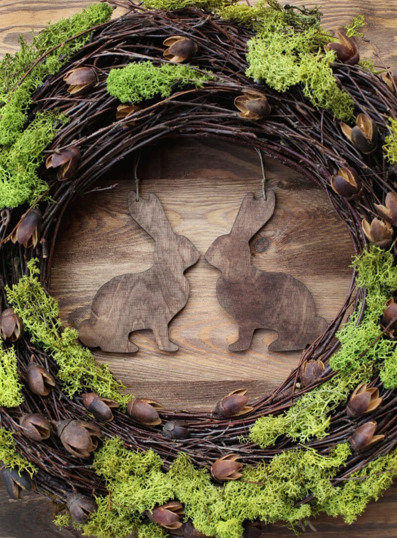 50+ Best Easter Wreath Ideas and Designs for 2021