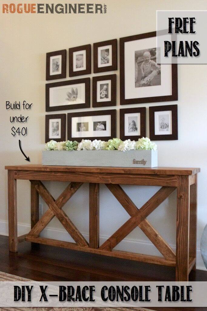 Farmhouse Console Design