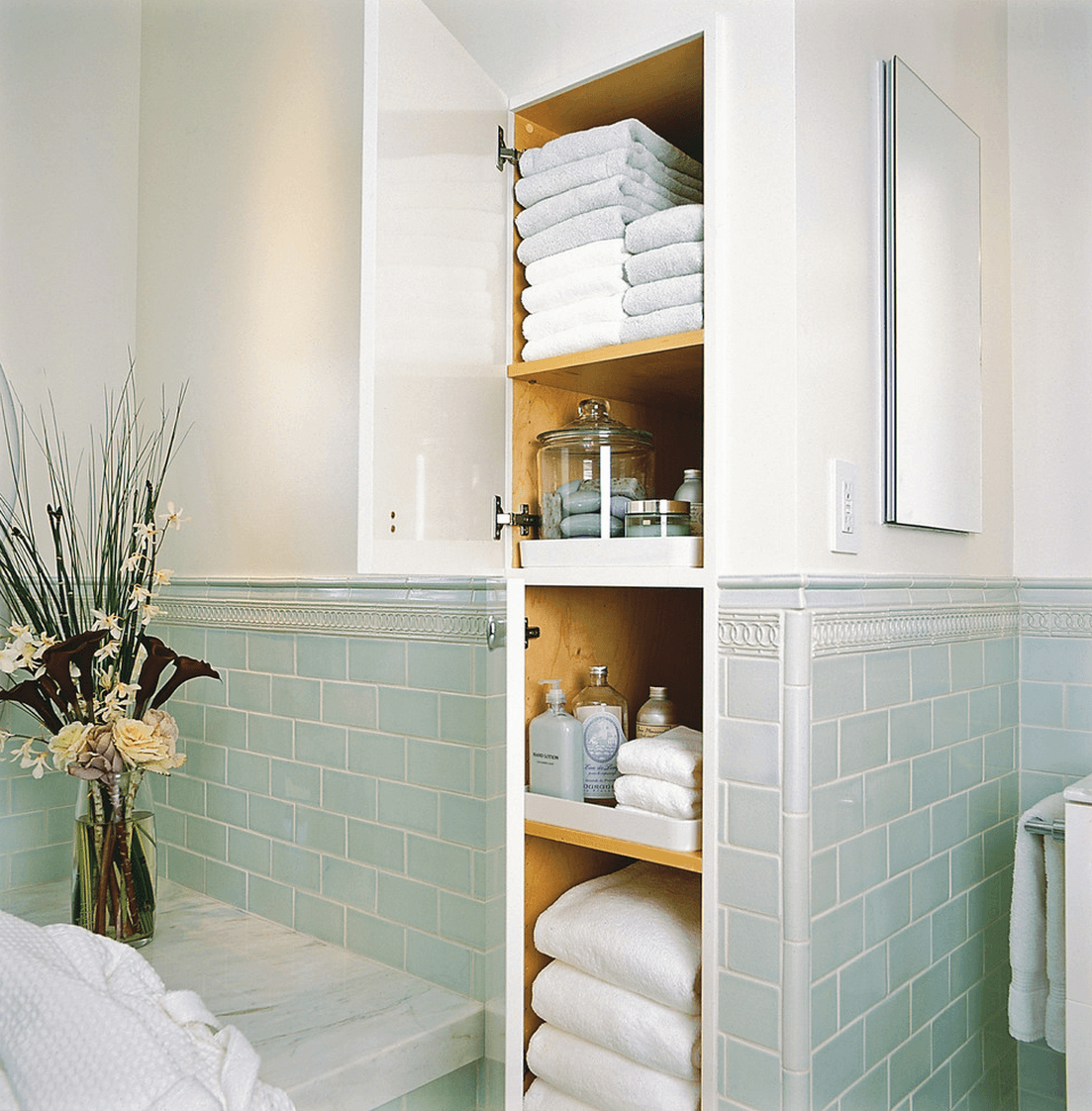 60+ Best Small Bathroom Storage Ideas and Tips for 2021