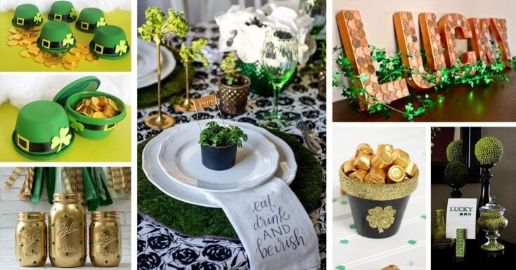 Featured image for 25 DIY St. Patrick’s Day Decorations to Add Green to Your Home