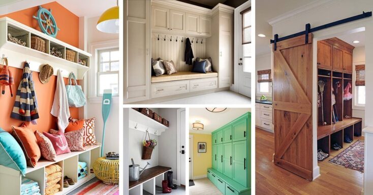 Featured image for 23 Mudroom Ideas to Brighten Your Entryway