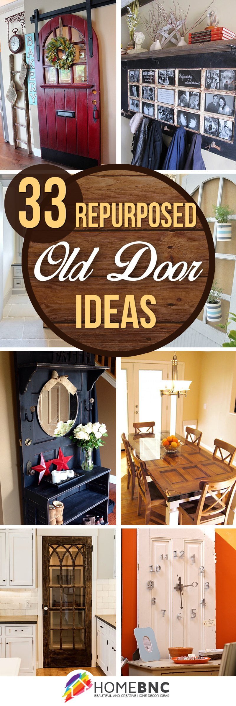 33 Best Repurposed Old Door Ideas And Designs For 2020