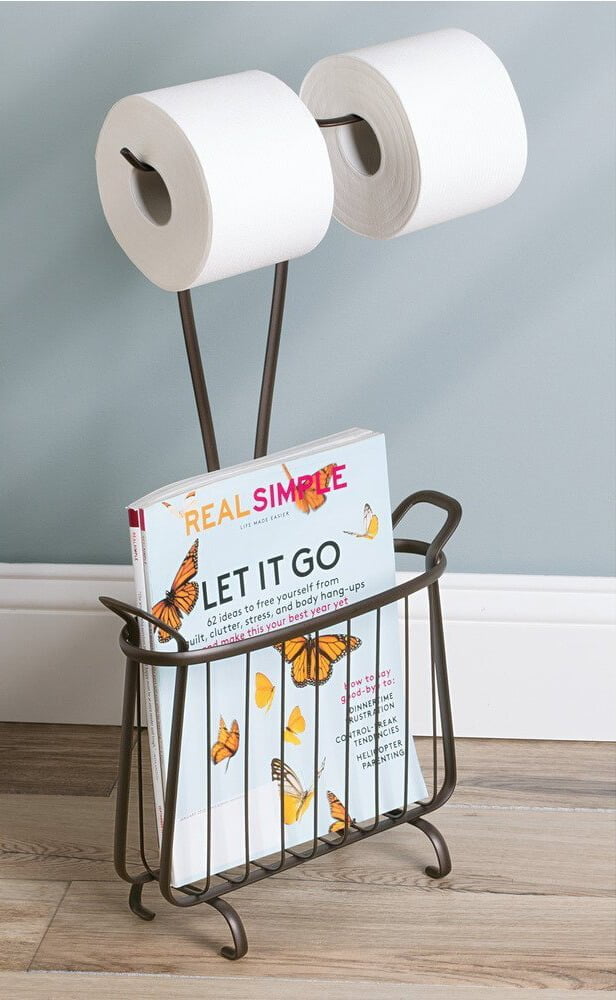 23 best bathroom magazine rack ideas to save space in 2019