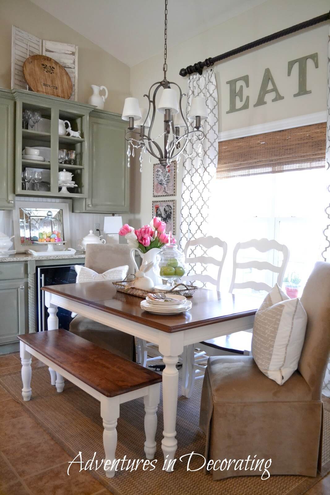 37 Best Farmhouse Dining Room Design And Decor Ideas For 2021   01 Farmhouse Dining Room Design Decor Ideas Homebnc 