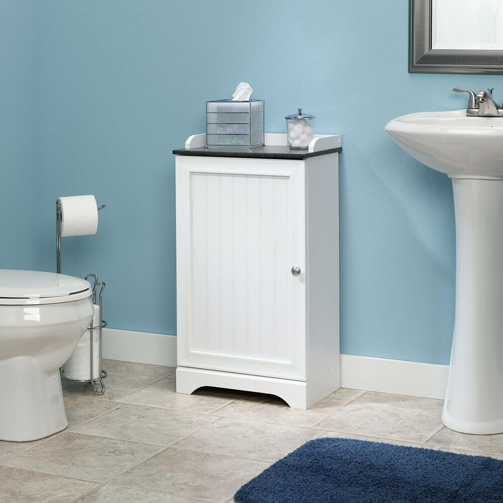 low bathroom storage units