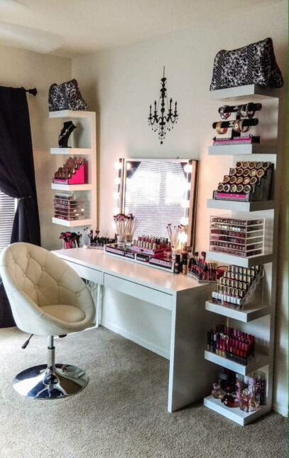 19 Best Makeup Vanity Ideas and Designs for 2024