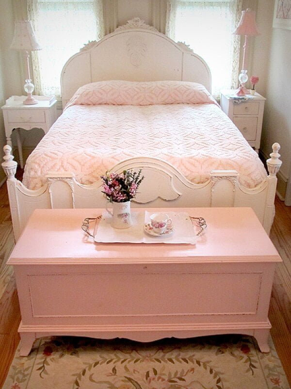 Shabby Chic Pink Hope Chest