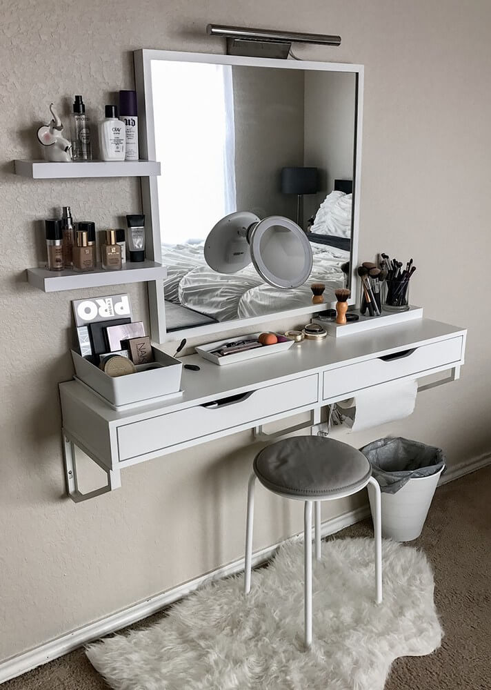 15 Stunning Makeup Vanity Decor Ideas