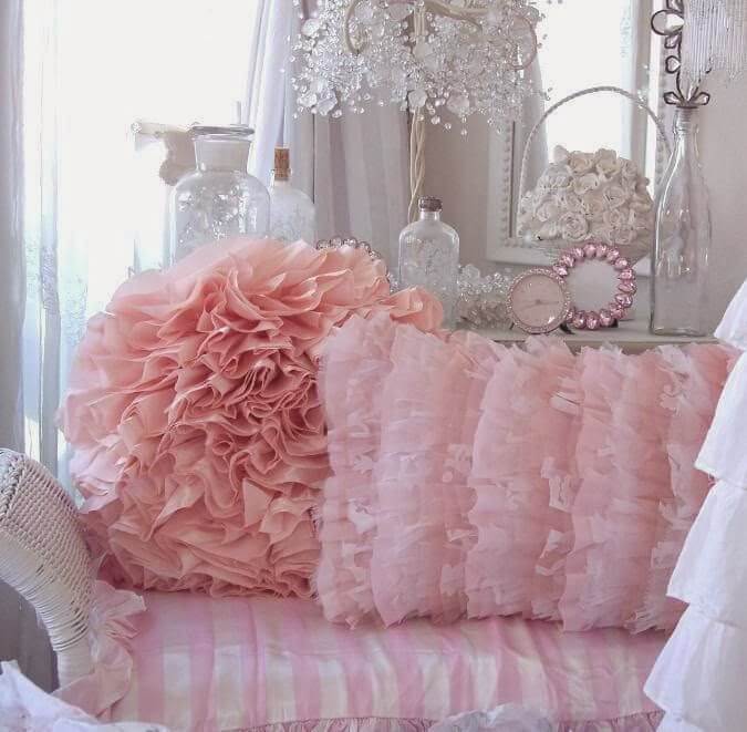 Shabby Chic Pink Girls Room 35 Best Shabby  Chic  Bedroom  Design and Decor Ideas for 2020