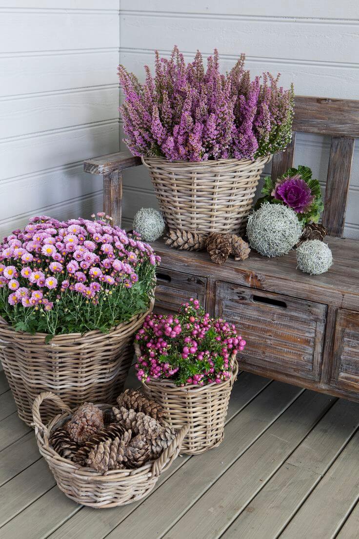 29 Best Front Door Flower Pots Ideas And Designs For 2020