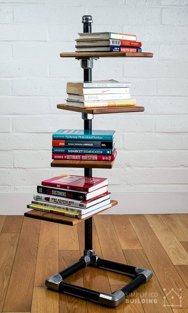 26 Best DIY Bookshelf Ideas and Designs for 2020