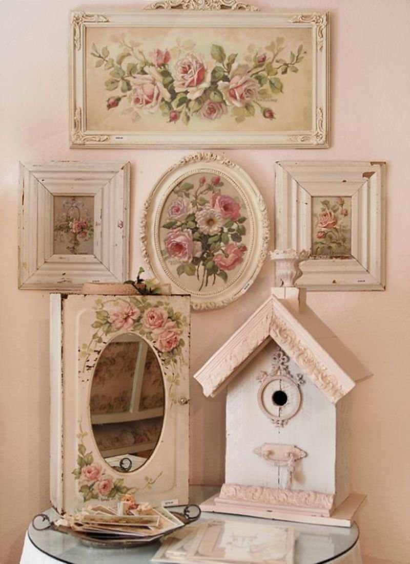 Shabby Chic Wall Decor 35 Best Shabby  Chic  Bedroom Design and Decor  Ideas for 2020