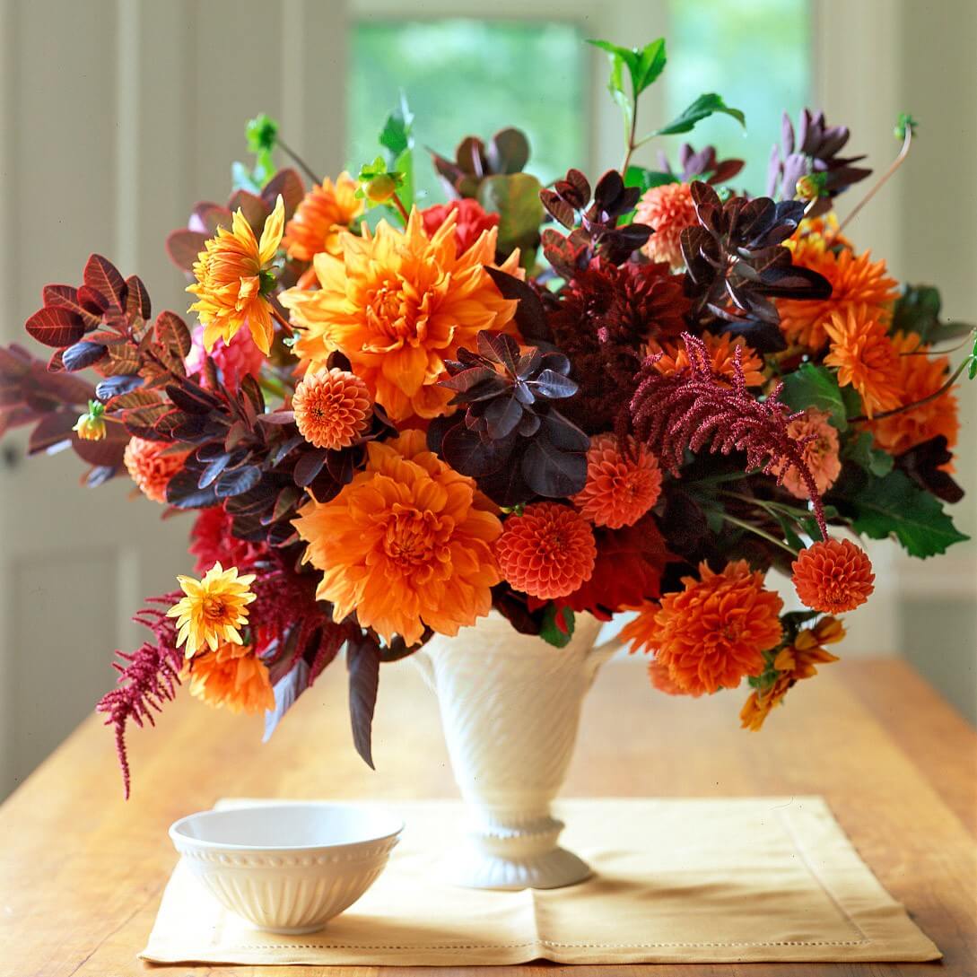 Fall Flower Decorations 36 Best Flower Arrangement Ideas and Designs for 2020