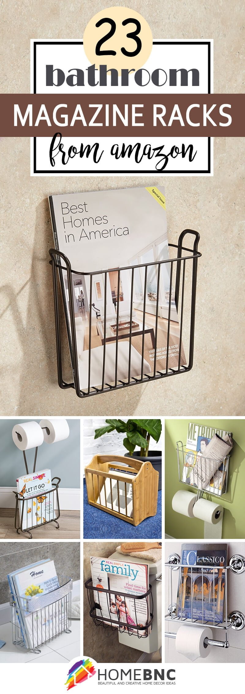 Bathroom Magazine Rack Ideas