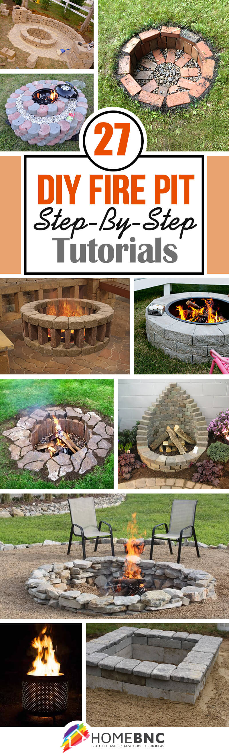 27 Best Diy Firepit Ideas And Designs, Beautiful Garden Fire Pit