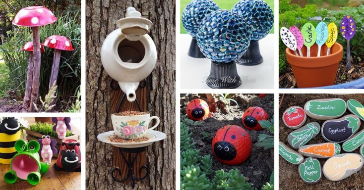 Featured image for 47 Cute DIY Garden Crafts You Can Make for Your Outdoor Space