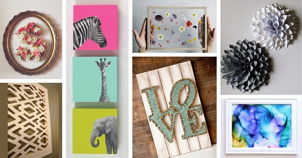 36 Best DIY Wall Art Ideas Designs and Decorations for 2023