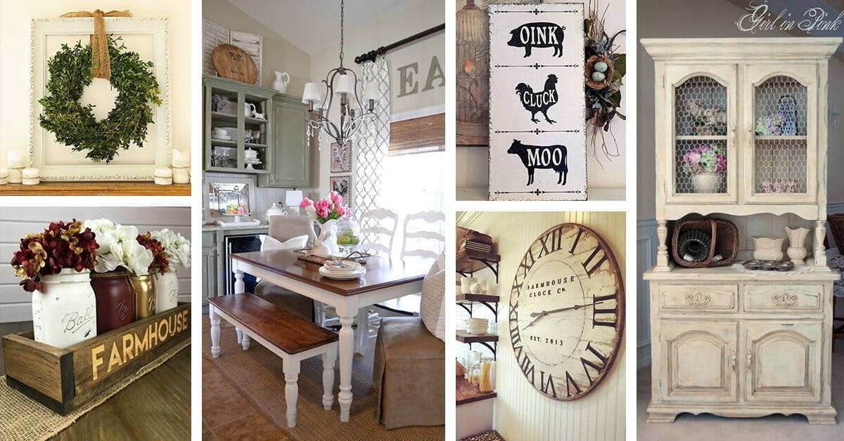 farmhouse dining room decor ideas 2021