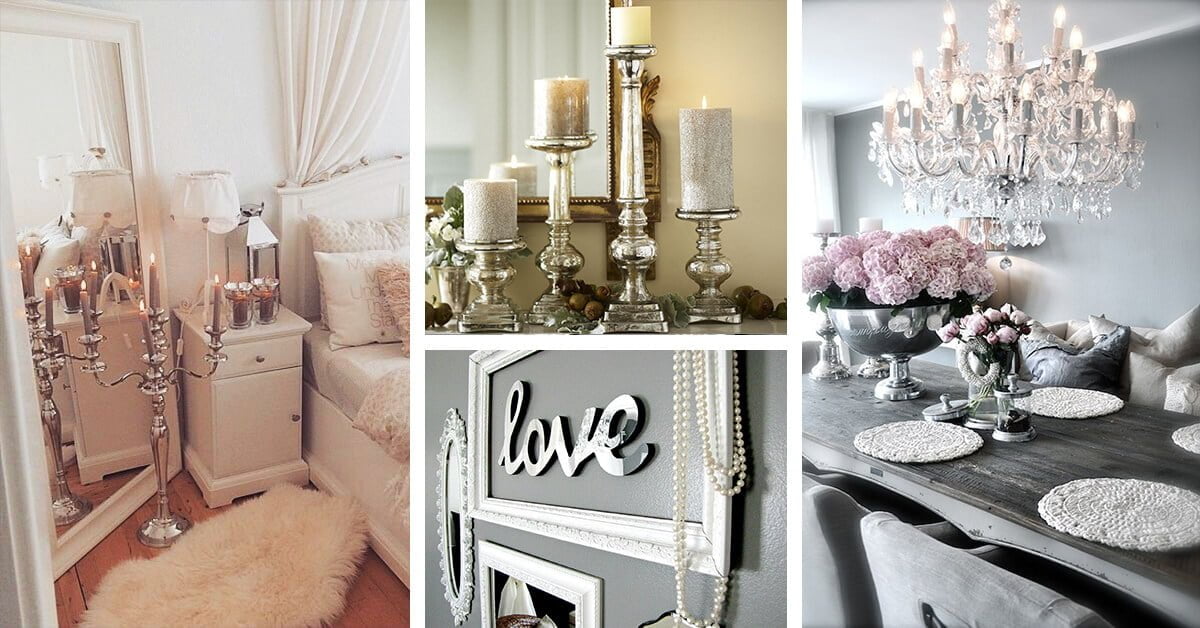 45 Best Rustic Glam Decoration Ideas And Designs For 2021 - Vintage Glam Decorating Ideas