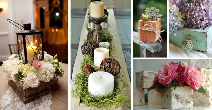 Featured image for 50+ Simple and Cute Rustic Wooden Box Centerpiece Ideas to Liven Up Your Decor