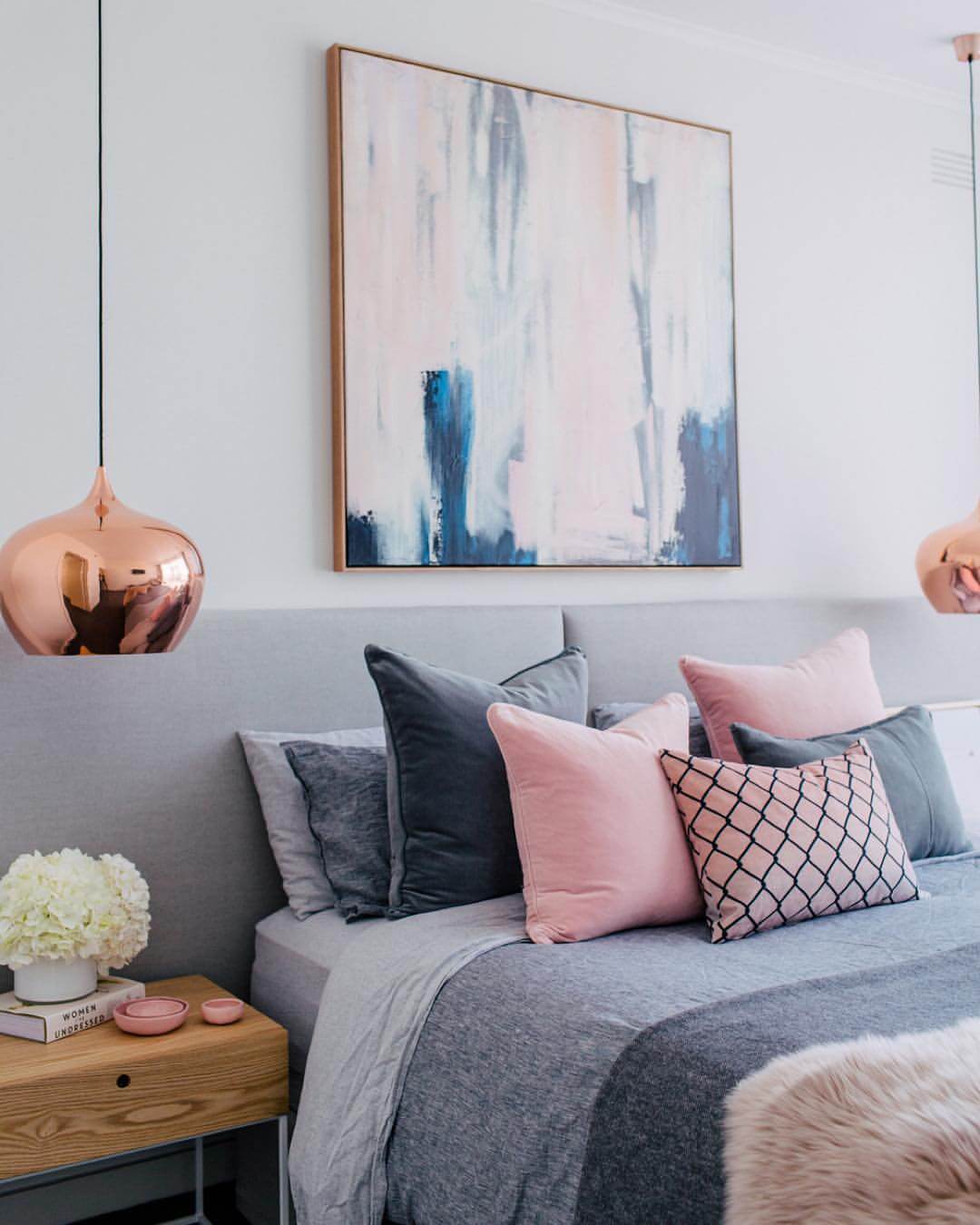 City Chic Sweep of Blush Bedroom