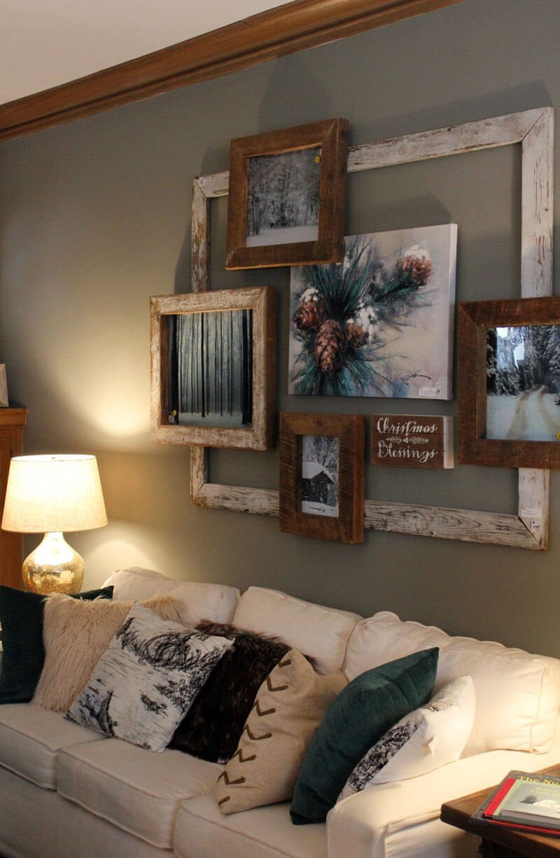 Nouvelle Rustic Parlor Style Picture Frames