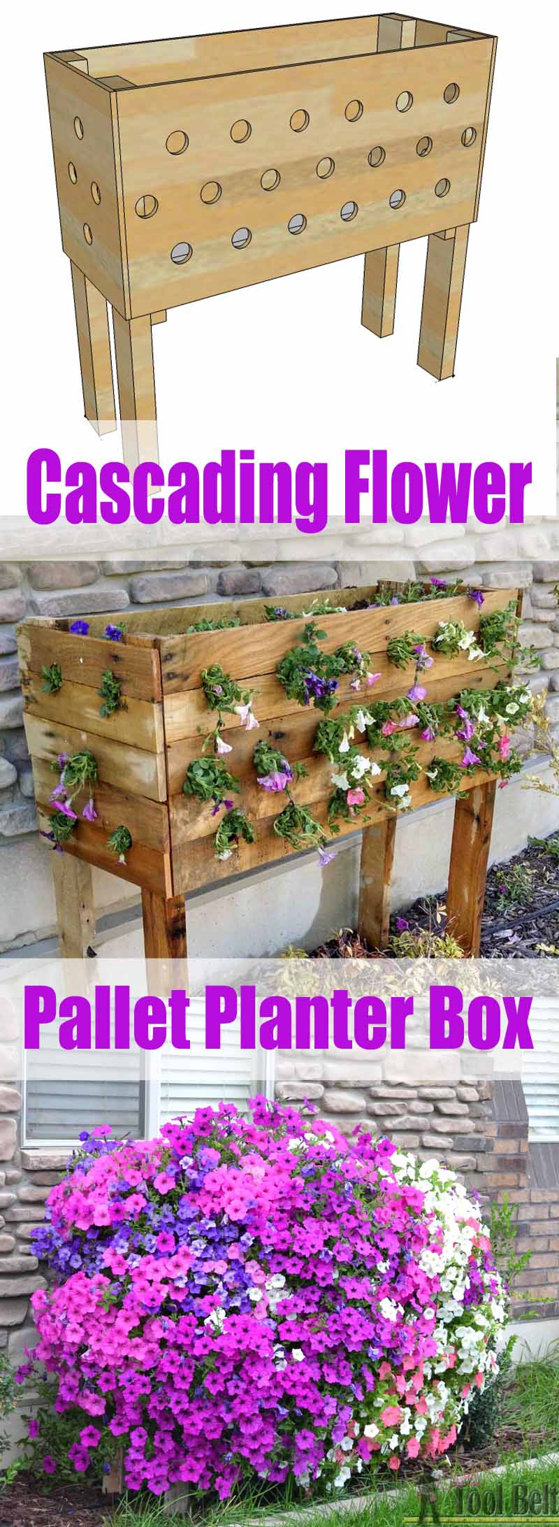 32 Best DIY Pallet And Wood Planter Box Ideas And Designs For 2018