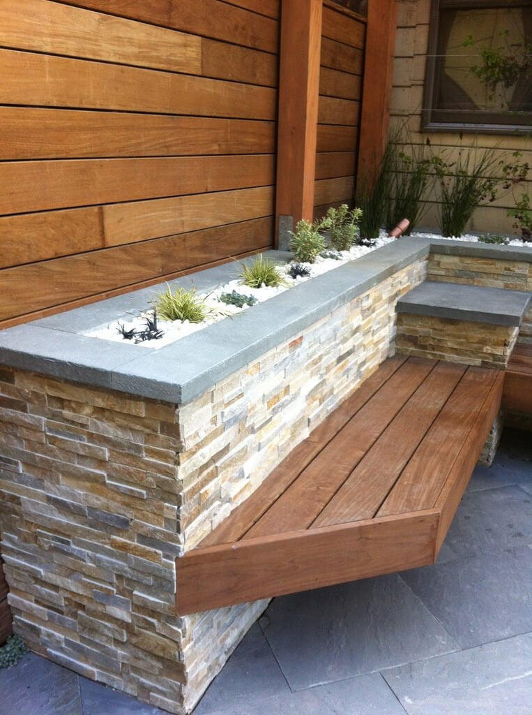 33 Best Built-In Planter Ideas and Designs for 2021