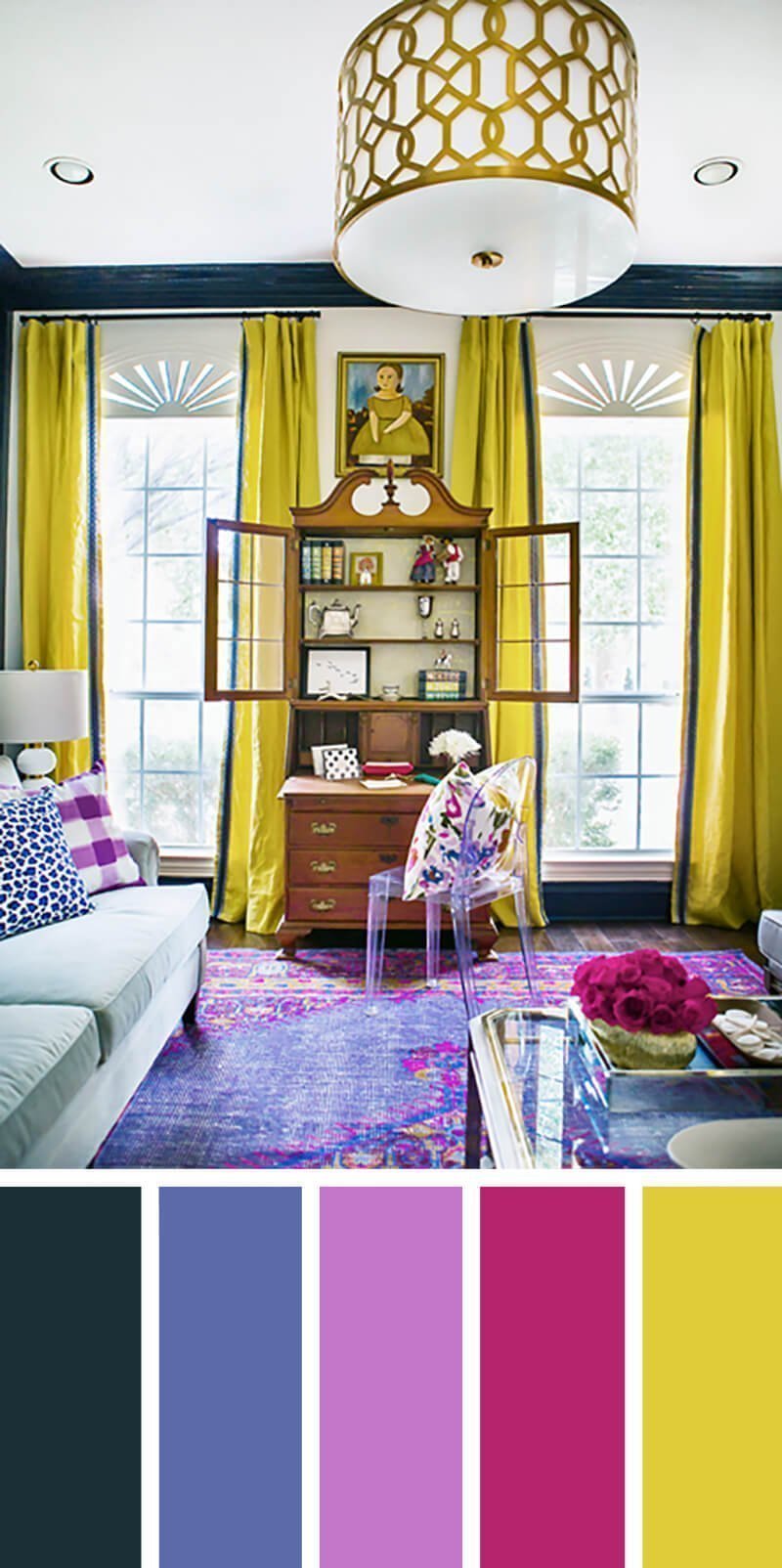 7 Living Room Color Schemes that will Make Your Space Look