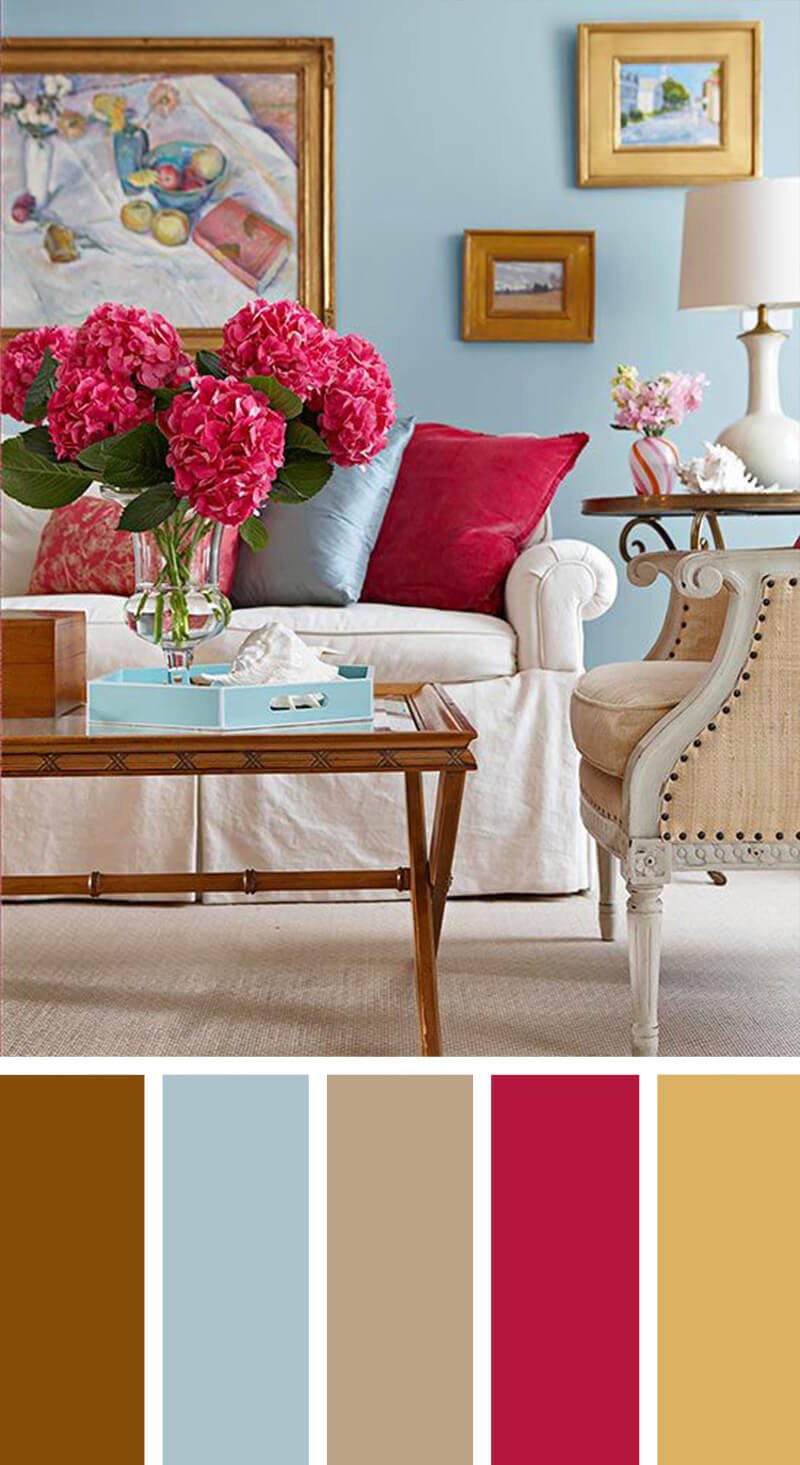 7 Best Living  Room  Color  Scheme  Ideas and Designs for 2019