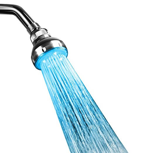 Shower Head With LED Light Show from SHOWER DOOR DIRECT