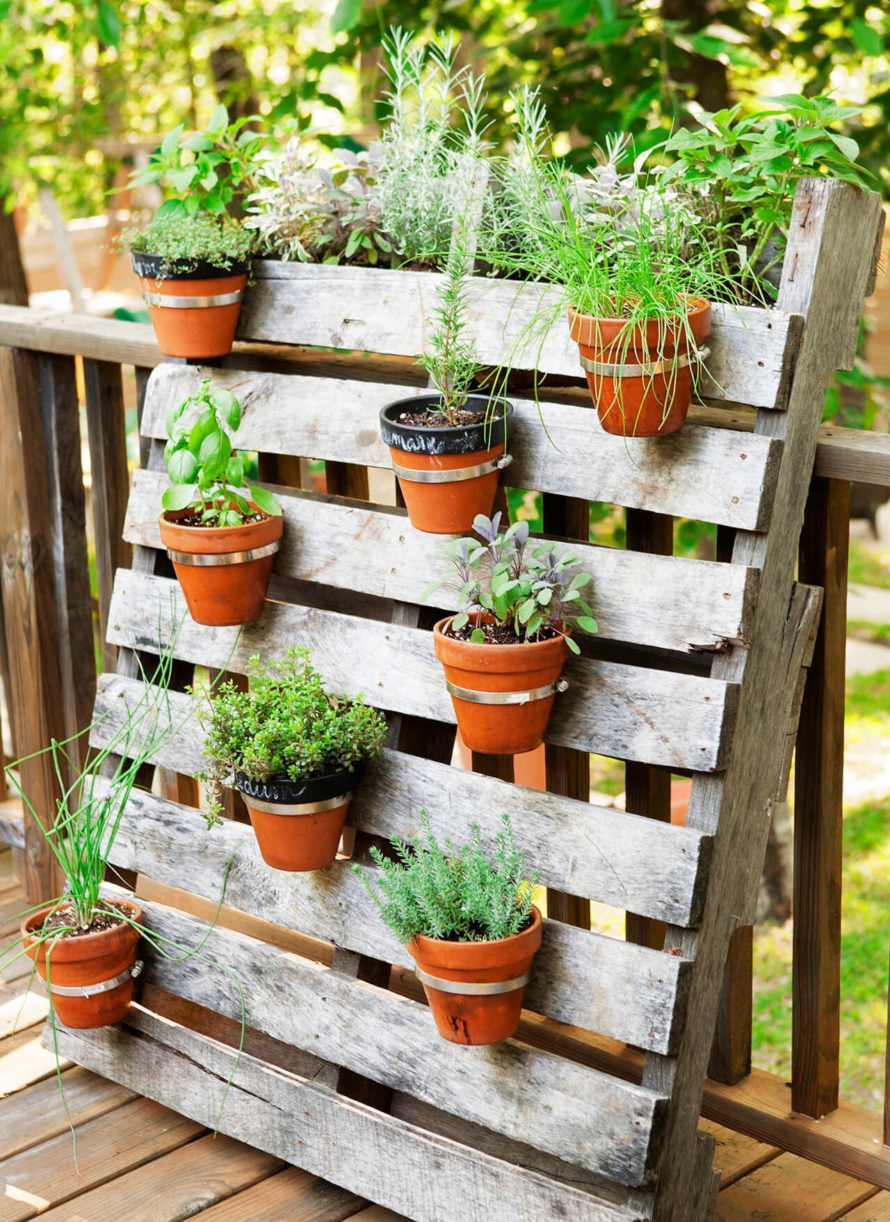garden creative container planter pot small spaces designs palette diy homebnc