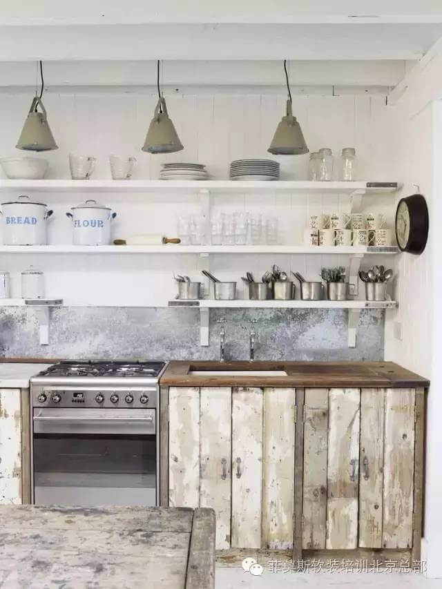 Scandinavian Sea Cottage Kitchen