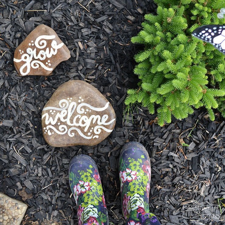 Painted Rocks With Messages For Your Garden