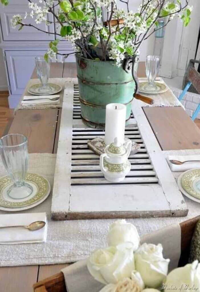 Vintage Table Centerpiece